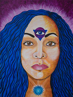 Aura Chakra Self-Portrait