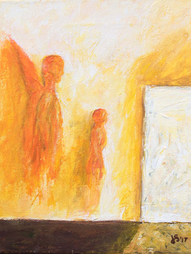 Angel Assistance Painting - Print