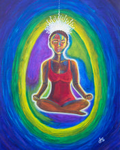 Aura Goddess Painting - Print