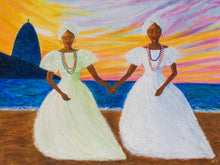 Baiana Rio Sisters Painting - Print