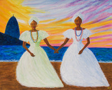 Baiana Rio Sisters Painting - Print