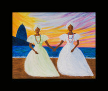 Baiana Rio Sisters Painting - Print on Canvas