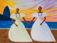 Baiana Rio Sisters Painting - Print