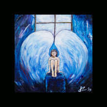 Blue Angel Painting - Print on Canvas