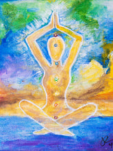 Chakras Painting - Print