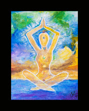 Chakras Painting - Print on Canvas