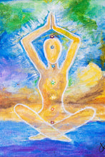 Chakras Painting - Print