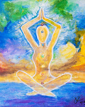 Chakras Painting - Print