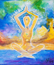 Chakras Painting - Print on Canvas