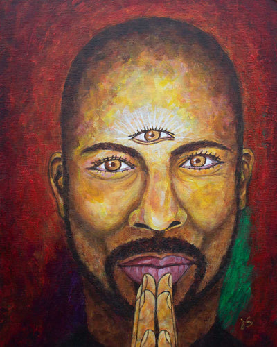 Common Aura Painting - Print on Canvas