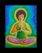 Meditation Woman Painting - Print on Canvas