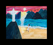 Rio Beach Painting - Print on Canvas
