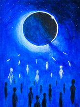 Solar Eclipse 2017 I Painting - Print