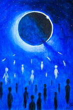 Solar Eclipse 2017 I Painting - Print