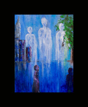 Three Angels Painting - Print on Canvas